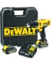 Дрель DEWALT Дрель-шуруповерт DCD710D2-QW, 2Ач, с двумя аккумуляторами