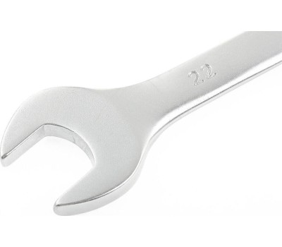 Ключ STELS Ключ комбинированный, 22 мм, CrV, матовый хром 15216