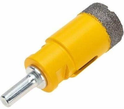 KRANZ Коронка алмазная профессиональная по керамограниту и железобетону М14, вакуумное спекание, 32мм, для УШМ