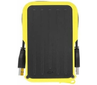 SILICON POWER 4ТБ Внешний диск HDD Armor A66 SP040TBPHD66LS3Y, USB 3.0, желтый