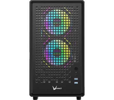 Корпус для ПК FORMULA Корпус mATX Air Mesh G2, Mini-Tower, без БП, черный