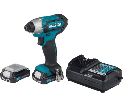MAKITA Ударный гайковерт TW140DWAE, 2Ач, с двумя аккумуляторами