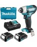 MAKITA Ударный гайковерт TW140DWAE, 2Ач, с двумя аккумуляторами
