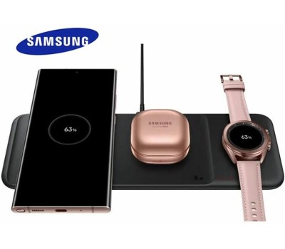 SAMSUNG Беспроводное зарядное устройство EP-P6300, USB-C, 25Вт, 2.77A, черный [ep-p6300tbegeu]