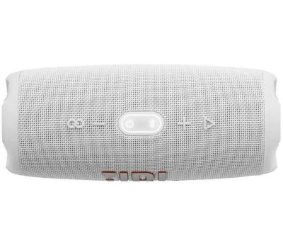 Колонка портативная JBL Колонка портативная Charge 5, 40Вт, белый [ charge5wht]