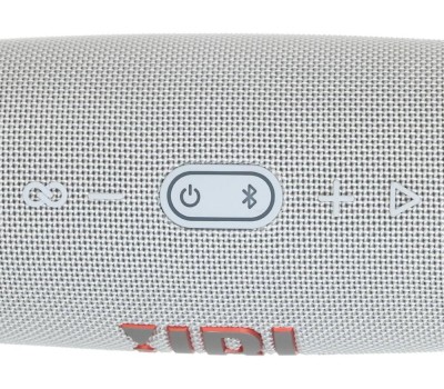 Колонка портативная JBL Колонка портативная Charge 5, 40Вт, белый [ charge5wht]