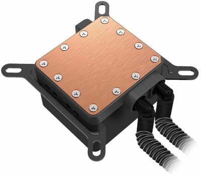 ALSEYE Жидкостная система охлаждения H280 TDP 200W (при T воздуха 45 С)Universal Platfrom PWM Single 5colors+ LED 140mm*2 {6}