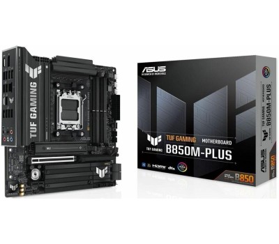 Материнская плата ASUS Материнская плата TUF GAMING B850M-PLUS WIFI AM5 mATX 4xDDR5 PCIEx16 PCIEx1 3xM.2 USB-C DP HDMI 2.5GLAN Wi-Fi 6Е
