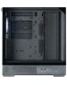 ZALMAN Корпус MidTower P40 Prism черный (ATX, без БП, 2xUSB3.0+USB3.2, 1x120mm ARGB) ( P40 Prism Black)