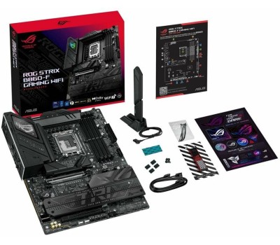 Материнская плата ASUS Материнская плата ROG STRIX B860-F GAMING WIFI, Socket LGA 1851, Intel B860, ATX, Ret