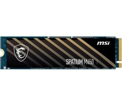Накопитель SSD MSI Твердотельный накопитель SSD M.2 2280 1TB SPATIUM M450 Client S78-440L0M0-P83, PCIe Gen4x4 with NVMe, 3D TLC, R/ W 3400/ 2500