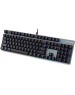 RAPOO Игровая механическая клавиатура проводная V520, цвет - черный
