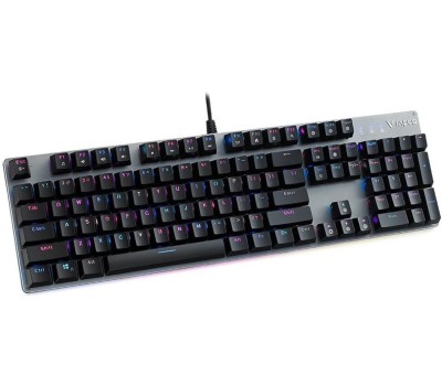RAPOO Игровая механическая клавиатура проводная V520, цвет - черный