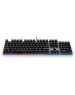 RAPOO Игровая механическая клавиатура проводная V520, цвет - черный