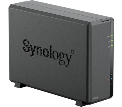 SYNOLOGY Сетевое хранилище NAS DS124 1-bay настольный RTD1619B