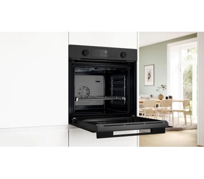 BOSCH Духовой шкаф электрический Serie 4 HUA736EG0T, 76л, черный