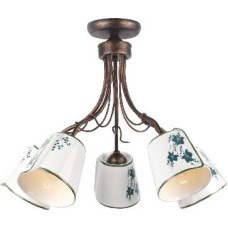 Потолочный светильник ESCADA 168/5PL потолочный, черный