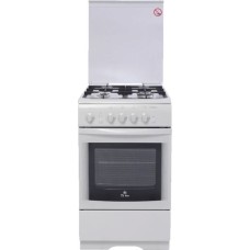 Плита газовая DE LUXE 506040.04Г (916903) бел.