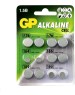 Элементы питания GP (03153) ACM01-CR12 - набор (LR41/LR43/LR44/LR54/LR60)