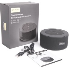 Акустика портативная АТОМ BS-11, 4*3Вт, 2500мАч, HANDS FREE, сопряжение