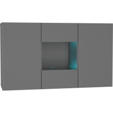 Комод НК-МЕБЕЛЬ POINT ТИП-1.2 комод Серый Графит 71775210