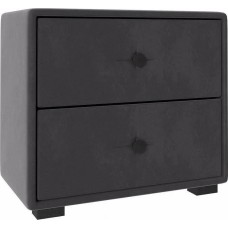 Тумба прикроватная НК-МЕБЕЛЬ TANGO тумба прикроватная Велюр Серый 72306850 (1 кор.)