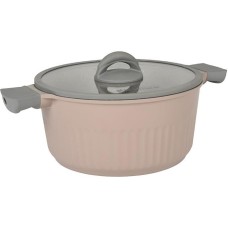 Кастрюля KUKMARA Кск52а Stella а/пр литая 5,2л стекл/кр