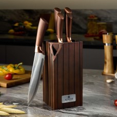 Набор ножей AGNESS 911-486 на пластик.подставке (6 предметов)