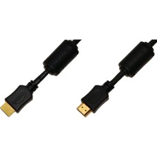 PREMIER Кабель аудио-видео 5-813 HDMI (m)/HDMI (m) 1.5м. феррит.кольца позолоч.конт. черный (5-813 1.5)