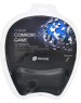 Коврик для мыши OKLICK Коврик для мыши OK-RG0580-BK (S) черный, ткань, 245х220х24мм