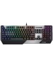 A4TECH Клавиатура Bloody B865N механическая серый/черный USB for gamer LED