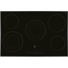 Варочная поверхность LEX Электрическая варочная поверхность EVH 772A BL, конфорок: 5 шт., стеклокерамика, независимая, черный