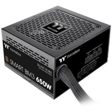 Блок питания THERMALTAKE Блок питания Smart BM3 650 /Semi Modular/Non Light/Full Range/Analog/80 Plus Bronze/EU/JP Main CAP/All Flat Cables/Gen 5