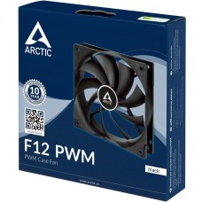 ARCTIC COOLING Вентилятор корпусной F12 PWM PST (Black) - retail (ACFAN00200A) (702966)