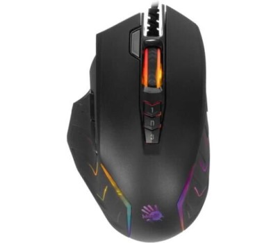 A4TECH Мышь проводная Bloody J95s, игровая, оптическая, USB, 8000dpi, черный [j95s stone black activated]