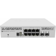 MIKROTIK Коммутатор CRS310-8G+2S+IN, управляемый