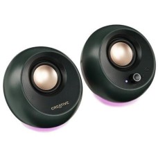 CREATIVE Колонки Bluetooth Pebble Pro, 2.0, черный [51mf1710aa000]