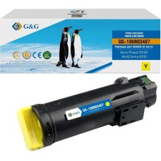 Картридж G&G Картридж GG-106R03487, 106R03479/106R03487, желтый / GG-106R03487