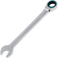 GROSS Набор ключей комбинированных с трещоткой, 8-19 мм, 7 шт, реверсивные, CrV 14892