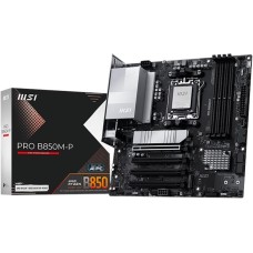 Материнская плата MSI Материнская плата PRO B850M-P B850, AM5, 4*DDR5, 4*PCIEx16, 3*M.2, 2*TypeC, 1*USB3.2Gen2, 6*USB3.2Gen1, 8*USB2.0, 4*SATA3.0, 5G, DP, HDMI, M-ATX, RTL