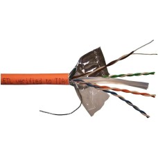 LANMASTER Кабель информационный LAN-6EFTP-HFLT-OR кат.6 FTP 4 пары 23AWG LSZH внутренний 305м оранжевый