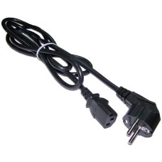 LANMASTER Шнур питания LAN-PP13/SHA-3.0-BK C13-Schuko проводник.:3x0.75мм2 3м 220В 10А черный