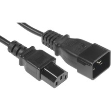 LANMASTER Шнур питания LAN-PP13/20-3.0-BK C13-C20 проводник.:3x0.75мм2 3м 220В 10А черный