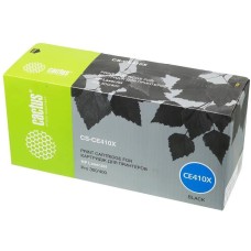 CACTUS Картридж лазерный CS-CE410X CE410X черный (4000стр.) для HP CLJ Pro 300/M351/M451/M375/M475