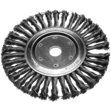 ЗУБР Щетка дисковая по дер./мет. 35190-200_z01 d=200мм d(посад.)=22.2мм (угловые шлифмашины)