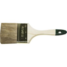 STAYER LASUR, 63 мм, 2,5″, смешанная щетина, деревянная ручка, для высокотекучих ЛКМ, плоская кисть (01031-63)