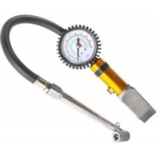 THORVIK Манометр для шин 3-х функциональный с насадкой-удлинителем для г/а, шланг 300 мм, ATIG3 (534