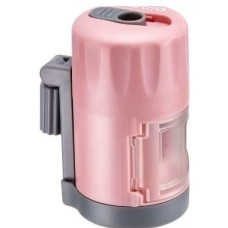 KW-TRIO Точилка для карандашей механическая 03420PINK 1 отверстие металл/пластик розовый пл.бокс