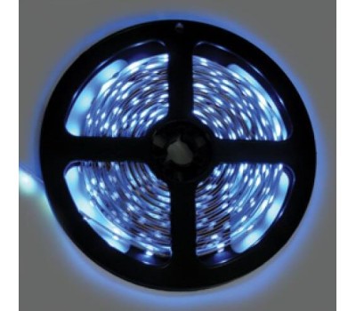 Лента светодиодная ECOLA P2LB05ESB 4,8W/m 12V IP20 8mm  синяя светодиодная лента на катушке 5м.