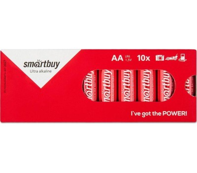 Элементы питания SMARTBUY (SBBA-2A10BX) LR6-10BOX